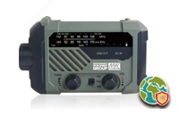 多功能防灾充电照明收音机