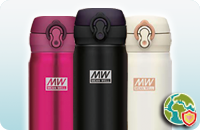 膳魔师保温杯(黑/白/红)